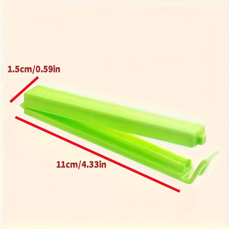 Pack de 5, 10, 20 clips reutilizables para almacenamiento de alimentos de polipropileno a prueba de humedad y polvo