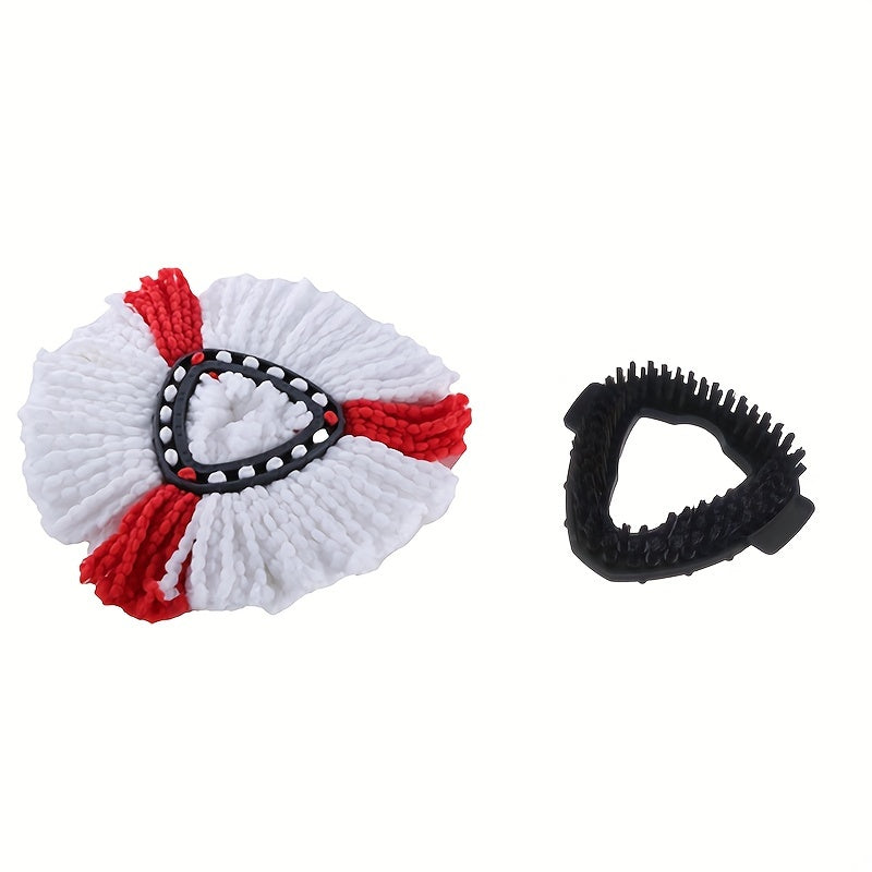 Replacement Mop Head for Triangular Rotating Mops and Brushes Deep Cleaning