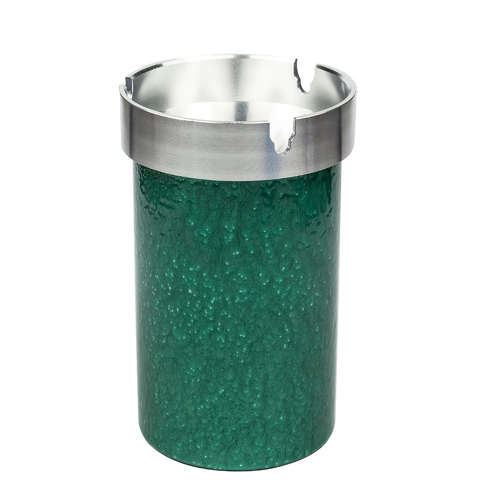 Unisex Aluminum Alloy Gold Ashtray Smoke Coupon Holder Durable