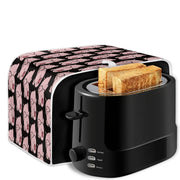 Pig Print Toaster Cover Dustproof Anti-Fingerprint Oil-Resistant Washable Kitchen Protector