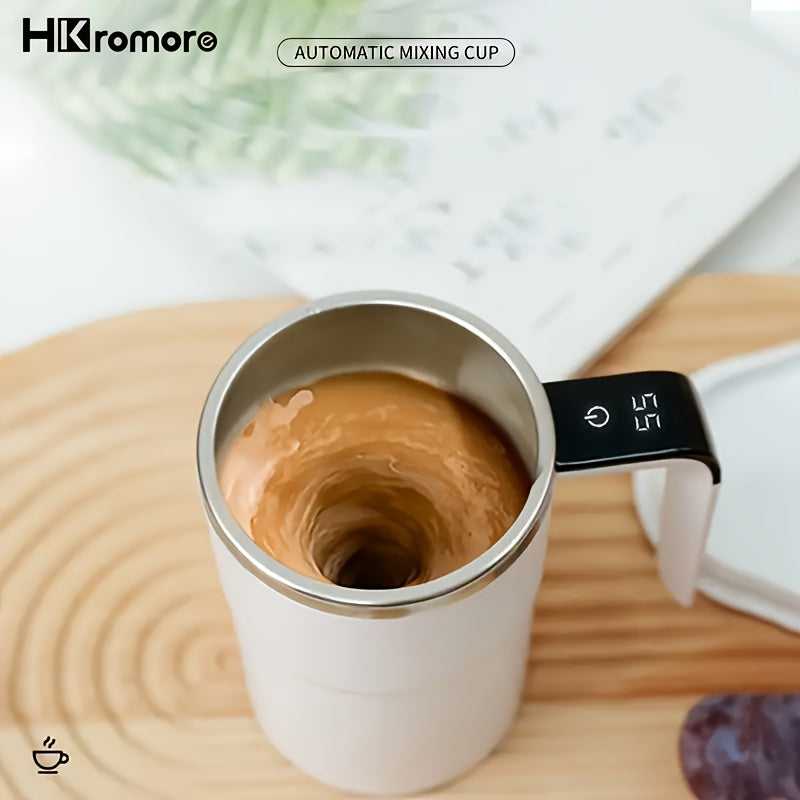 Portable Electric Coffee Cup With Temperature Control And Stainless Steel