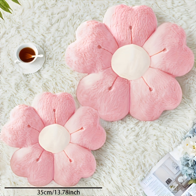 Flower-Shaped Seating Cushion for Kids and Adults, Holiday and Party Decor