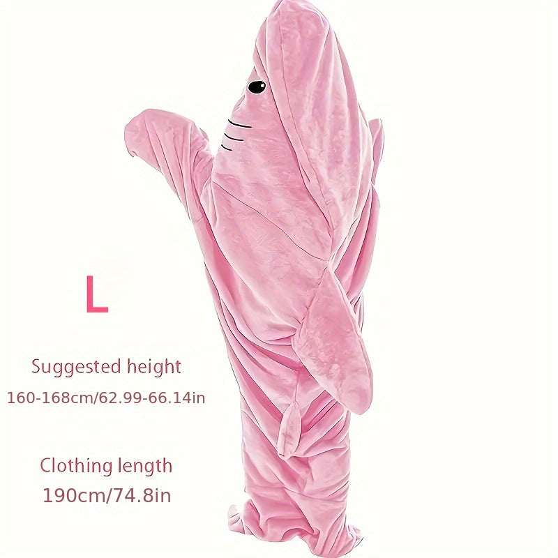 Adult Wearable Blanket Hoodie with Hood and Soft Polyester Knit for Cozy Comfort