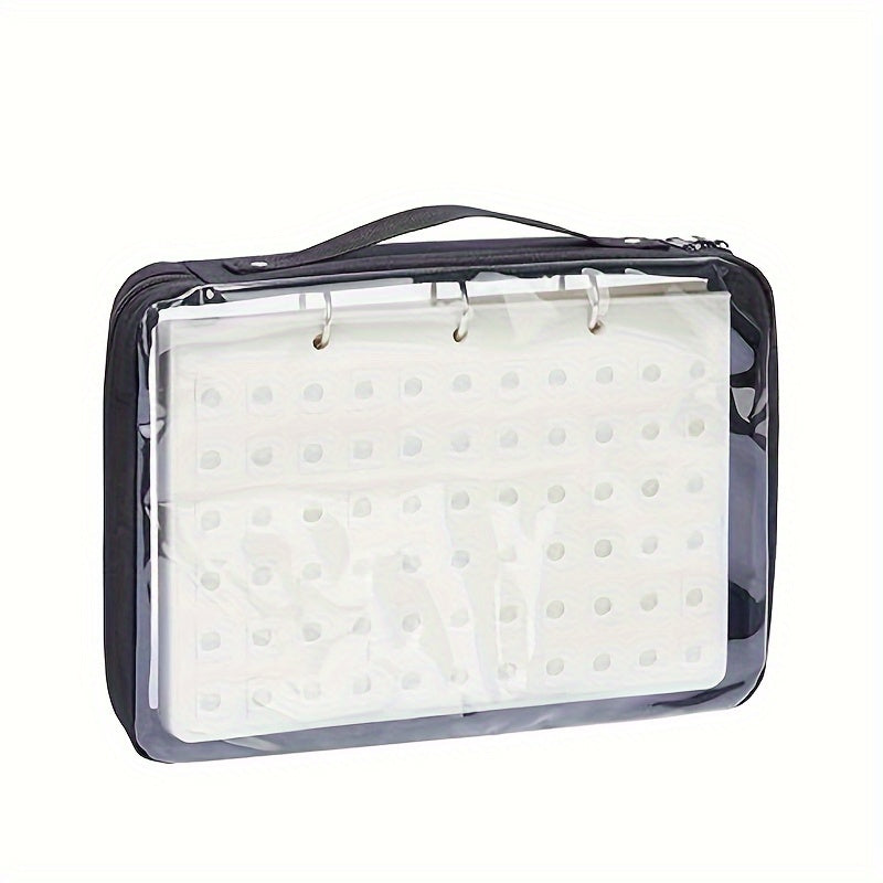 Shoe Charms Organizer Bag with 5 Pages Portable Storage for Shoe Accessories