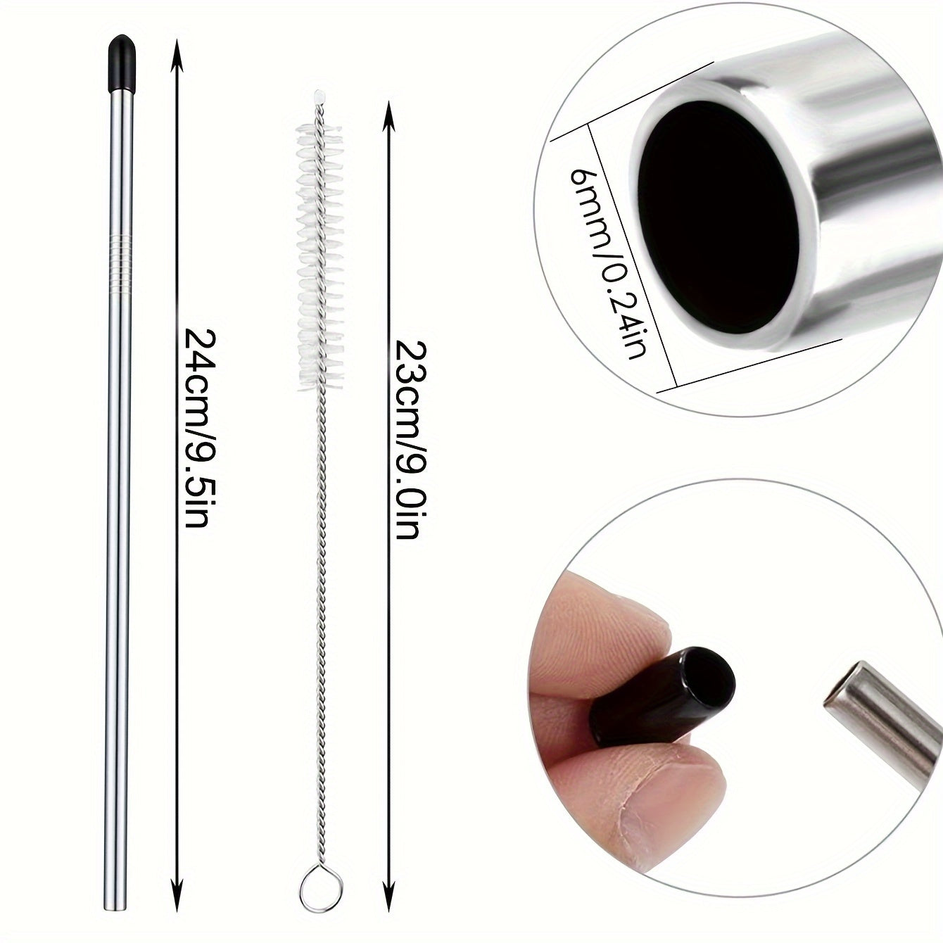 Soda-stream shishalar uchun idish-tovoq qo'shimchasi. Oddiy idish-tovoq uchun zanglamaydigan po'latdan yasalgan stakan tutqich. 8+1 ta to'plam.