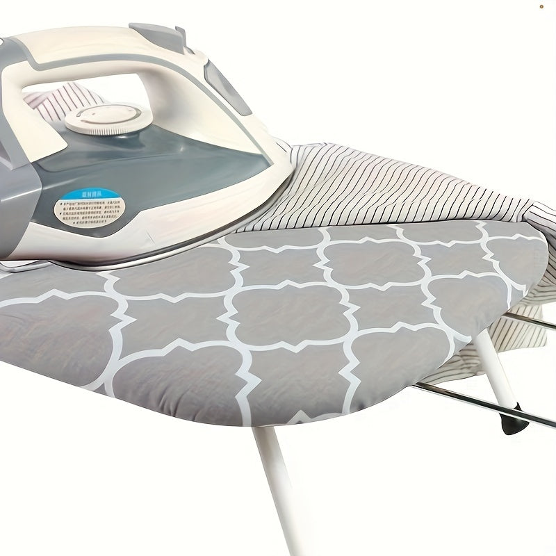 Portable Folding Ironing Board with Ultra-Wide Tabletop and Cover