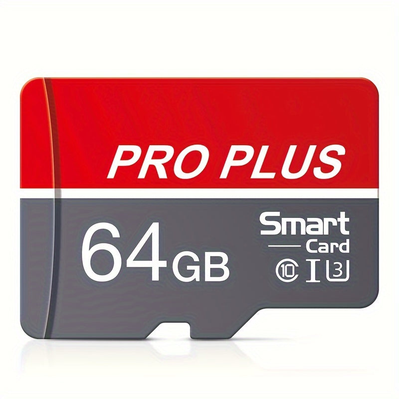 High-Speed U3 Class 10 MicroSD Card 16GB to 256GB with SD Adapter for Smartphones and Tablets