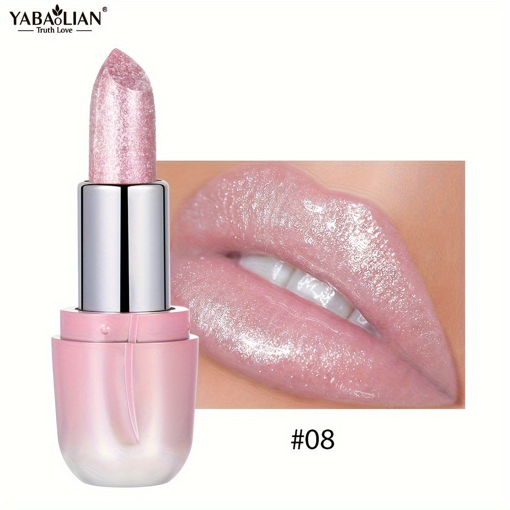 Women's 6-Color Shimmer Lipstick Set Waterproof Long-Lasting Bright Colors