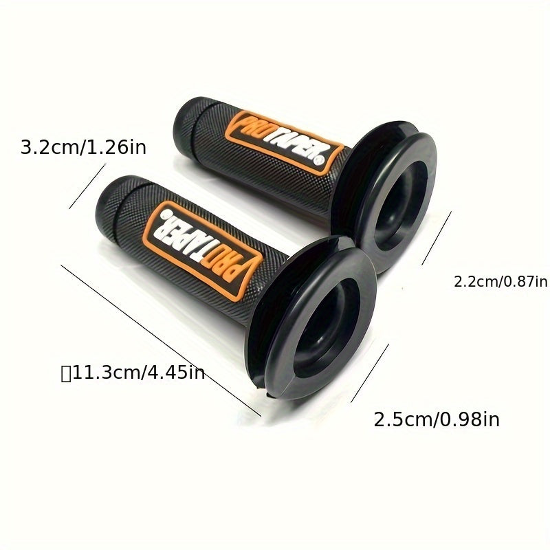 Universal Motorcycle Handlebar Grip Rubber Scooter Throttle Turn Signal Sleeve