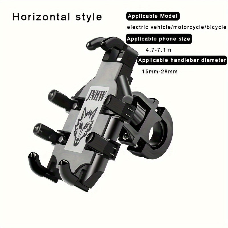 Motorcycle Bicycle Phone Holder Universal Adjustable Navigation Bracket