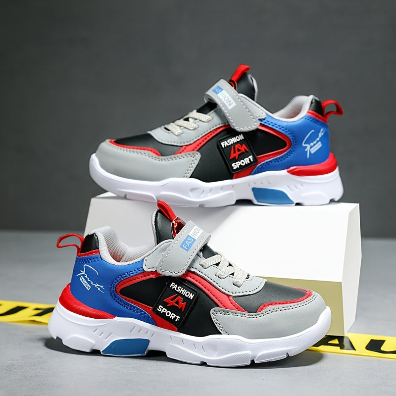 Мужские всесезонные кроссовки из микрофибровой кожи на низком ходу с нескользящей подошвой