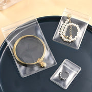 O'z-o'zini qulflash PVC zargarlik buyumlarini saqlash sumkasi changga qarshi tashkilotchilar 20 ta paket