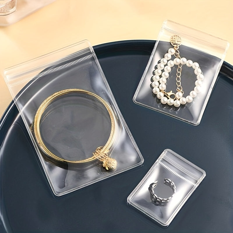 O'z-o'zini qulflash PVC zargarlik buyumlarini saqlash sumkasi changga qarshi tashkilotchilar 20 ta paket