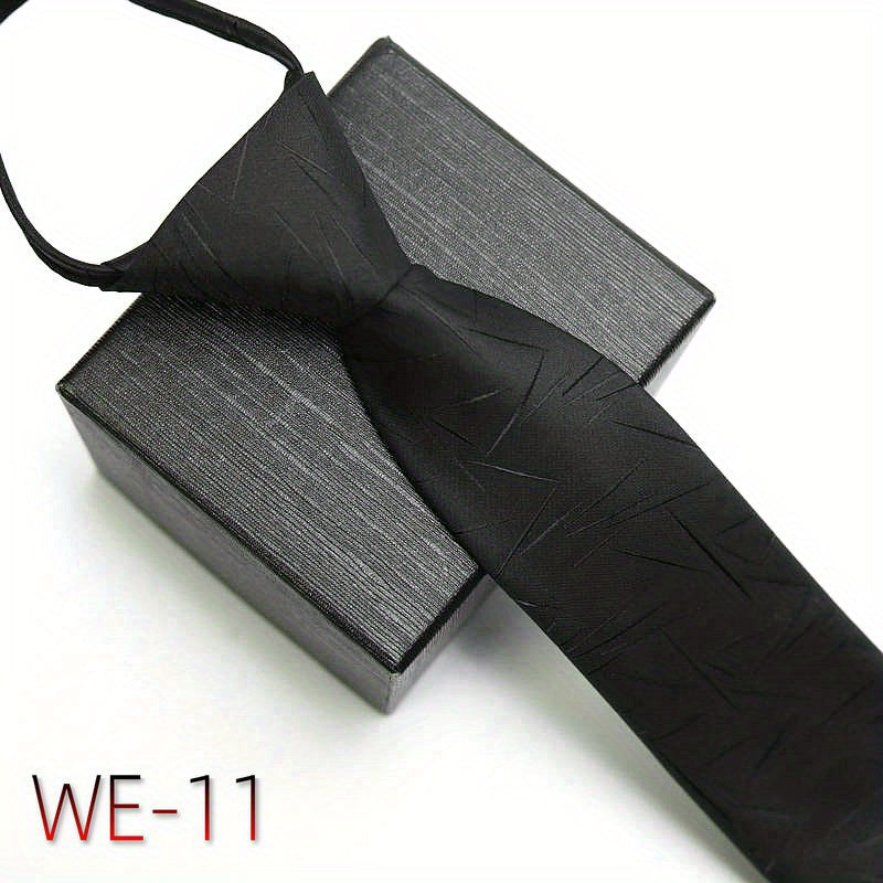 Men's Business Tie 7cm High-Density Striped Casual Formal Wedding Engagement