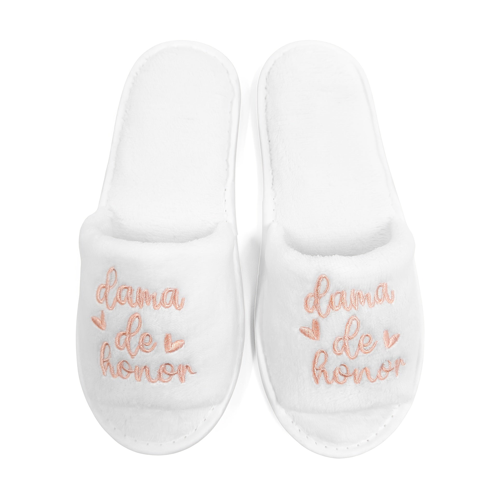 Women Embroidered EVA Slide Sandals Indoor Casual Shoes for Bridesmaids