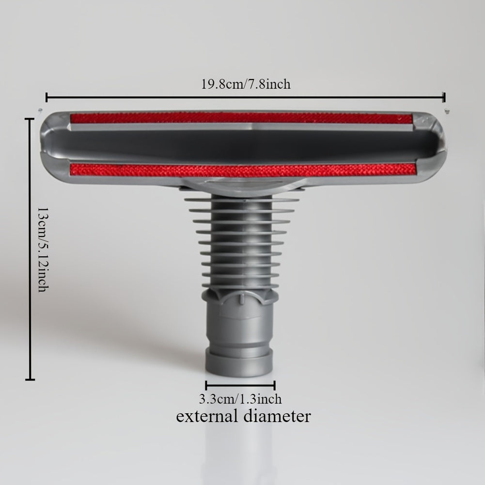 V6 changyutgich aksessuarlari uchun 1 dona tozalash cho'tkasi, pollarni, yotoqlarni, divanlarni, matraslarni va so'rish boshlarini tozalash uchun.