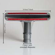 V6 changyutgich aksessuarlari uchun 1 dona tozalash cho'tkasi, pollarni, yotoqlarni, divanlarni, matraslarni va so'rish boshlarini tozalash uchun.