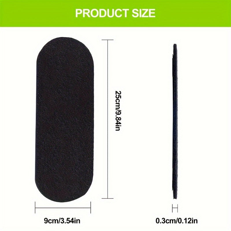 Self-adhesive ceiling fan blade filter with coconut carbon for indoor air quality