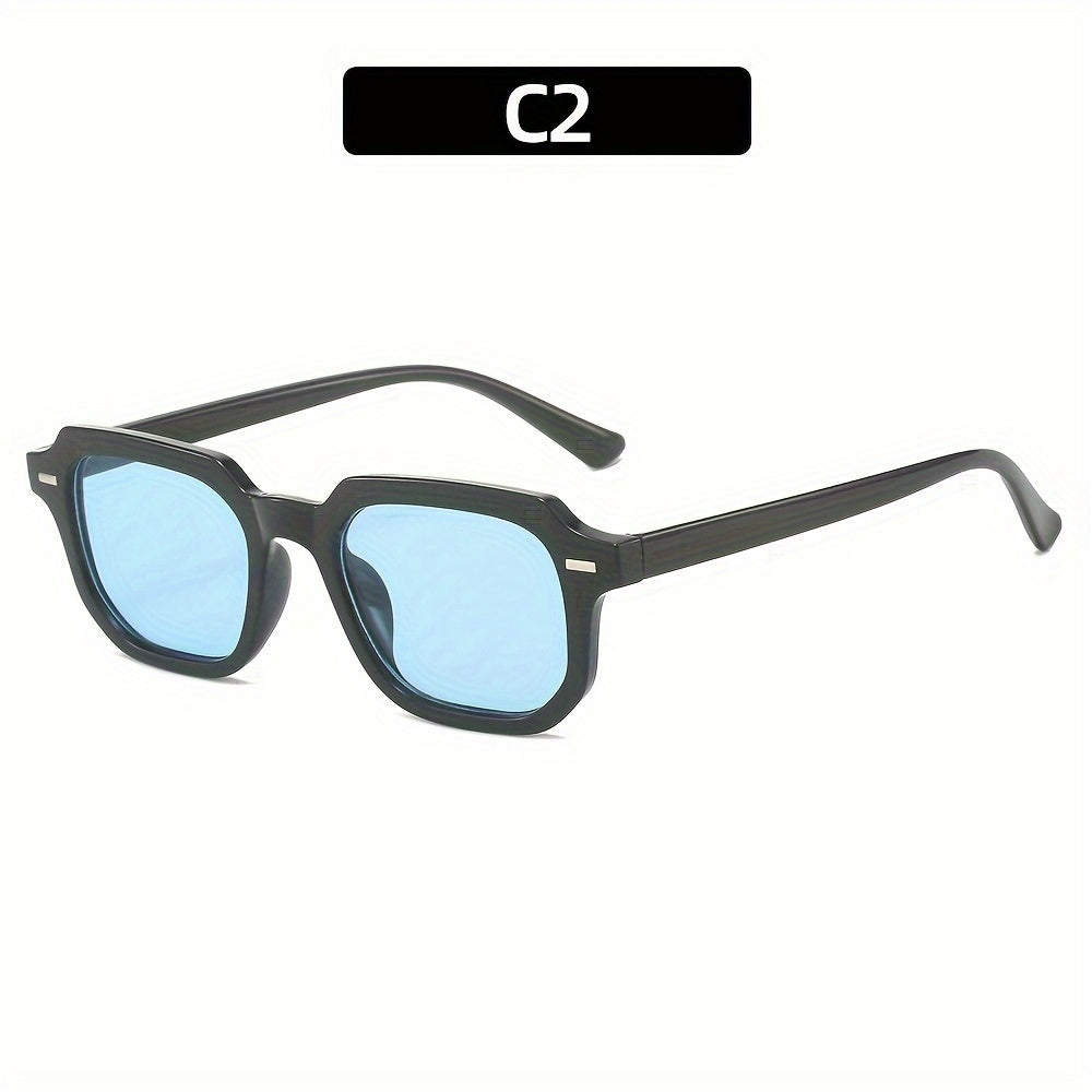 Gafas de sol de estilo retro para mujer, con protección anti-reflejos, montura pequeña para fiestas y clubes