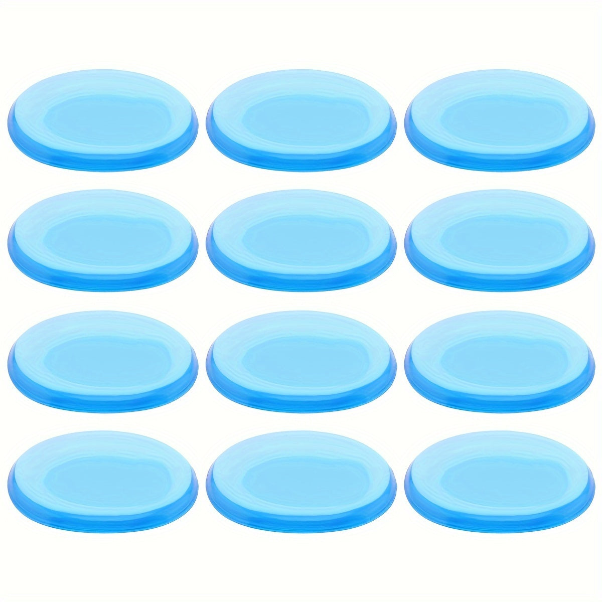 12-Donali shaffof silikondan tayyorlangan snare va tom davullari uchun dampenerlar