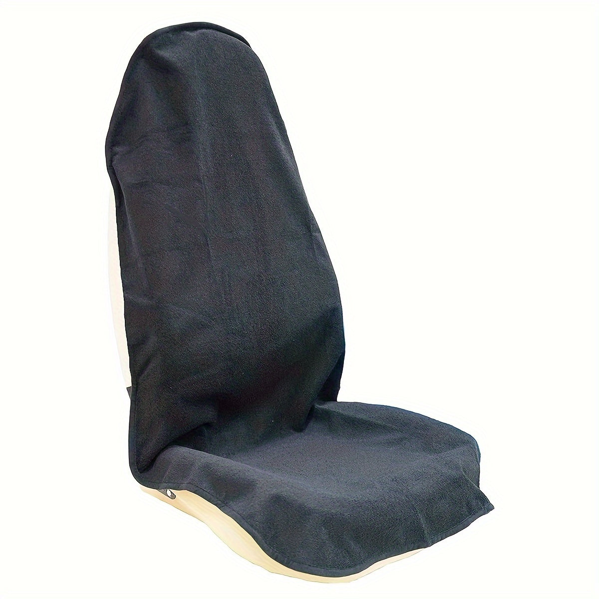 Universal Car Seat Cover Protector Towel Style Front Seat Grey for SUV Truck