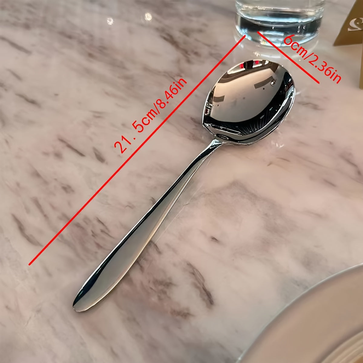 Buffet, kechki ovqat ziyofatlari va har kuni foydalanish uchun mo'ljallangan, zamonaviy va mustahkam zanglamaydigan po'latdan yasalgan kvadrat qoshiq. Xizmat ko'rsatish va pishirish uchun mos.