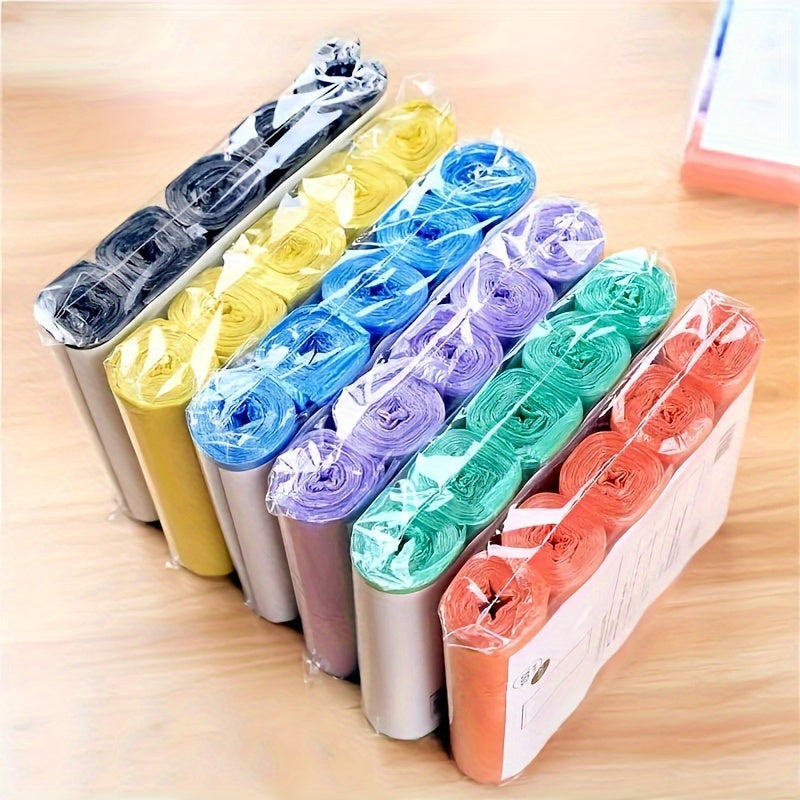 75 Pieces Disposable Garbage Bags Rolls for Home Kitchen Office and Restaurant Use