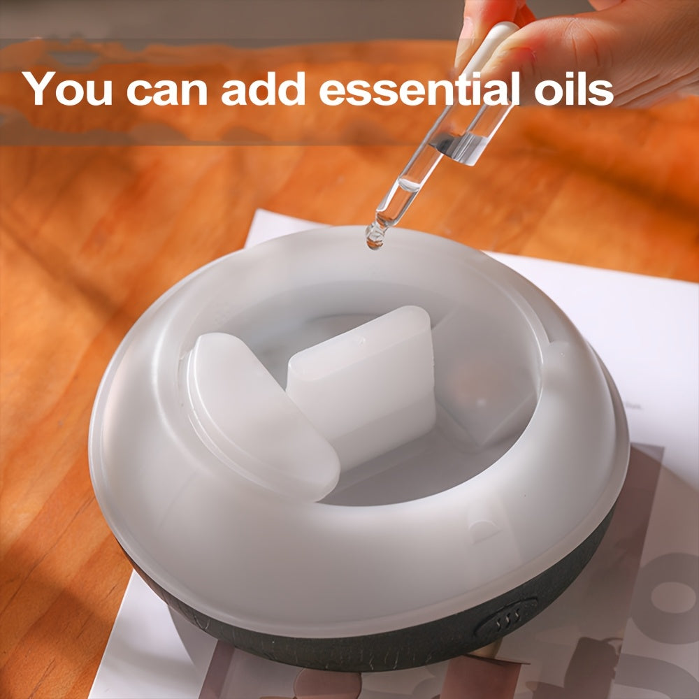 Aromatherapy Diffuser 200ml Iridescent Mist Flame Effect Auto Shut-Off