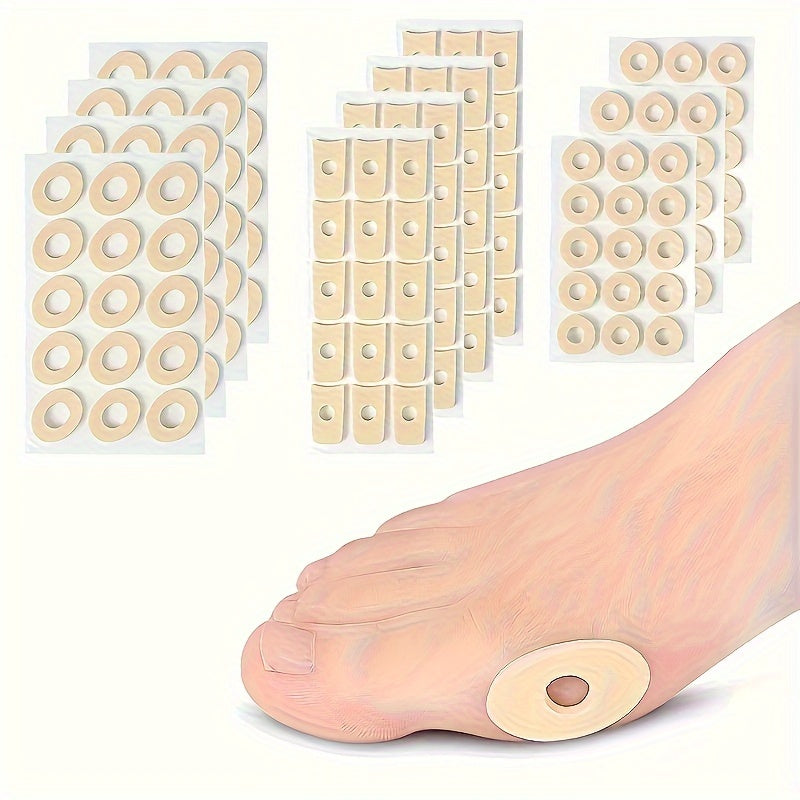 Self-Adhesive Latex Callus Cushions Foot Pads Corn Protectors for Rubbing