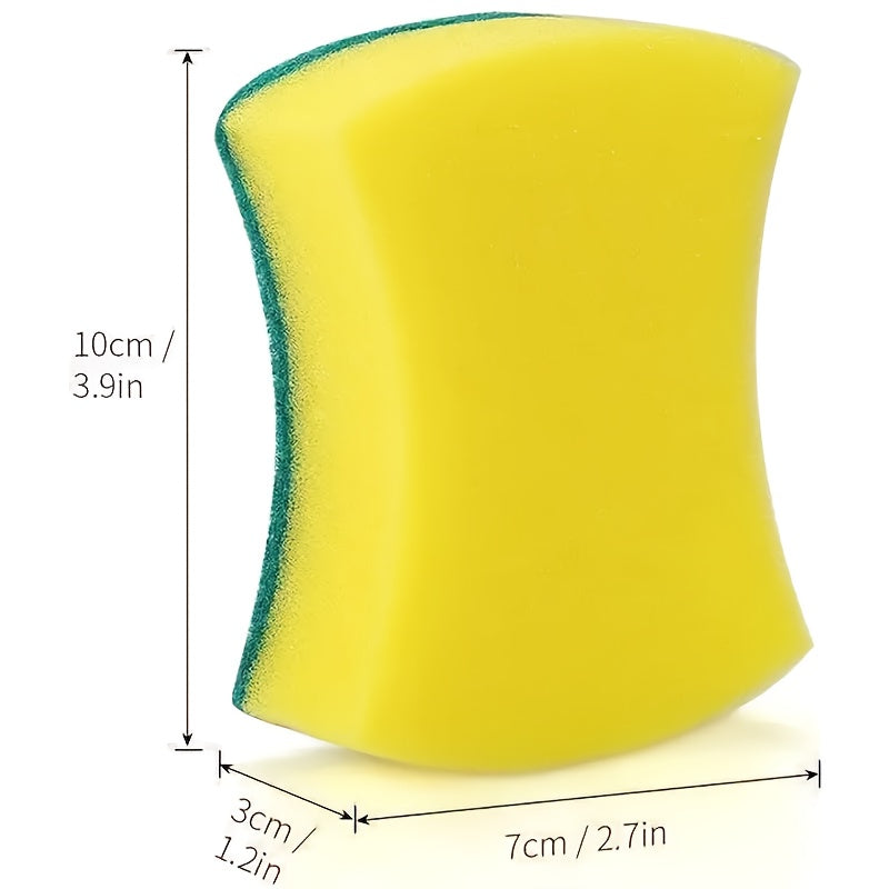 Esponjas de limpieza multiusos 12/24 unidades duraderas de melamina de doble cara para cocina, baño y coche