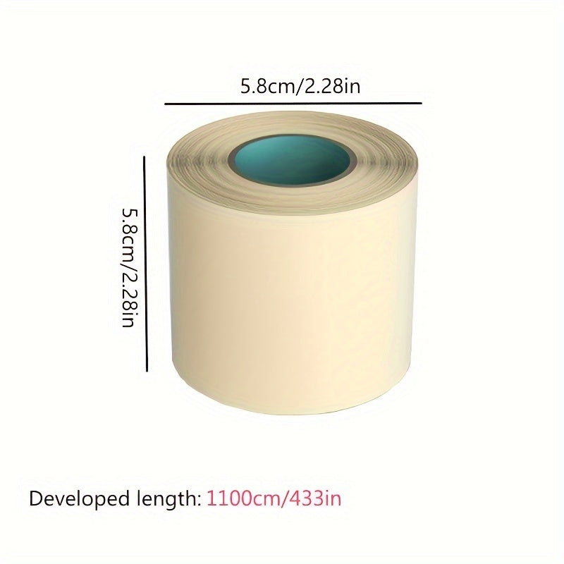 Bundle of 10 Beige PVC Cable Ties for Air Conditioning Units 2.28x433 Inches