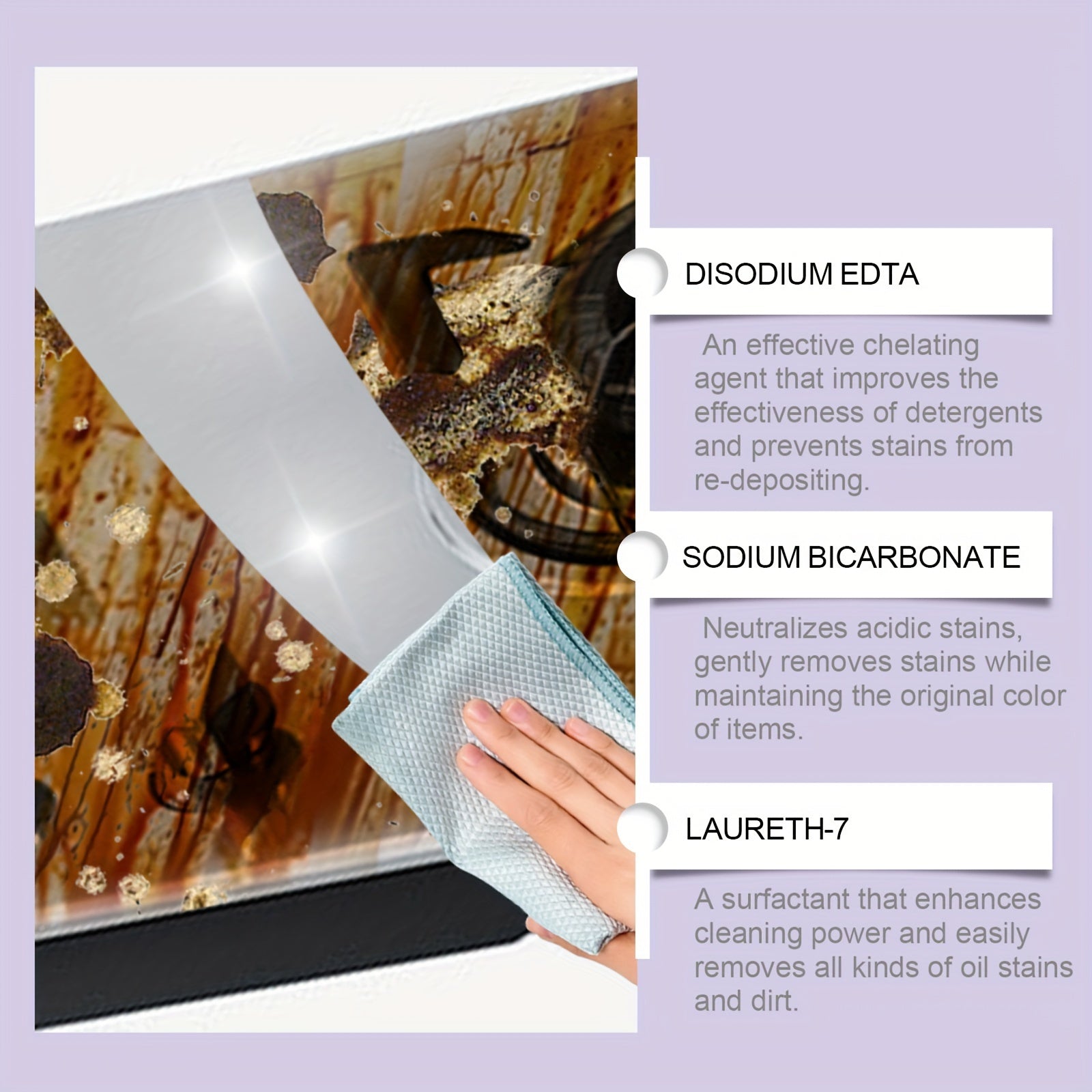 1L Concentrated Kitchen Cleaner Degreaser for Stovetops and Cookware