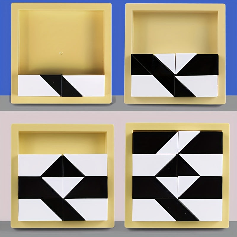 Образовательные строительные блоки для детей от 3 лет, портативные, устойчивые к царапинам, смешанные цвета