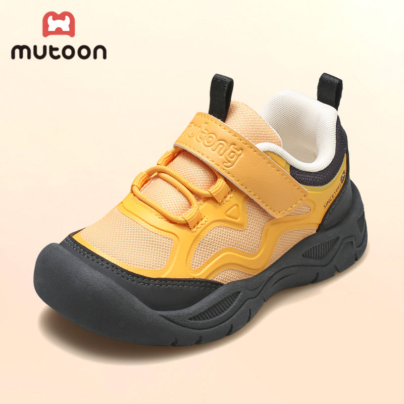 Kids' All-Season Outdoor Sports Shoes for Boys and Girls Age 3-6 Breathable Rubber Sole Hiking Running