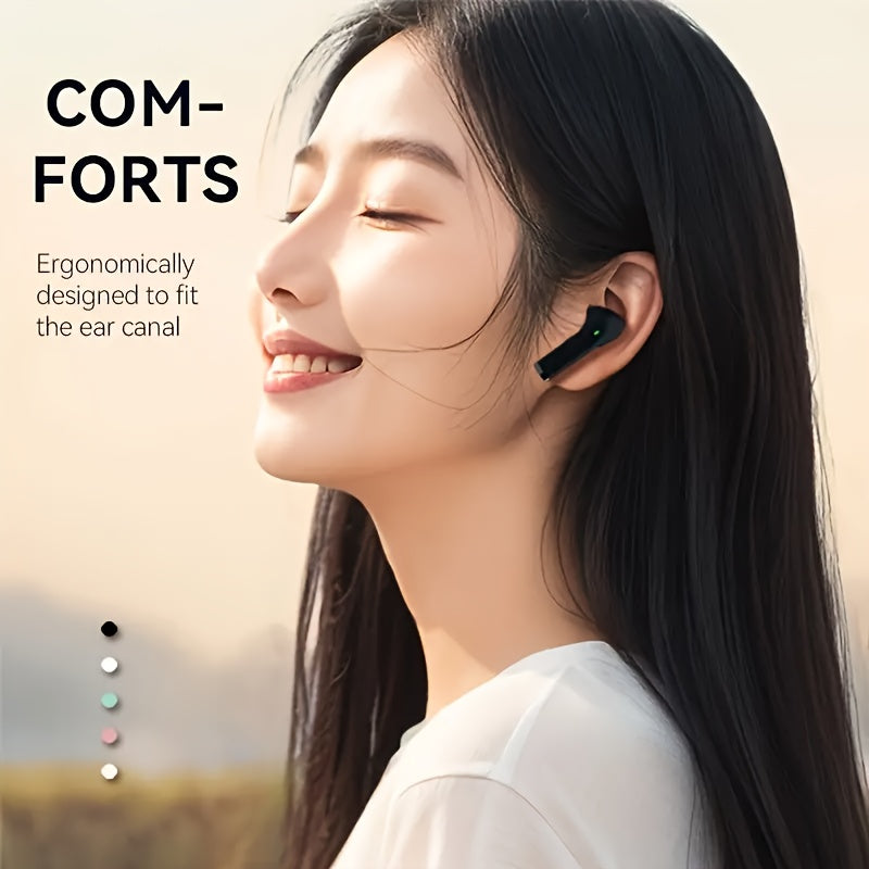 Wireless Mini Earbuds Rechargeable Lithium Polymer Battery Type-C Charging Compact True Wireless Music