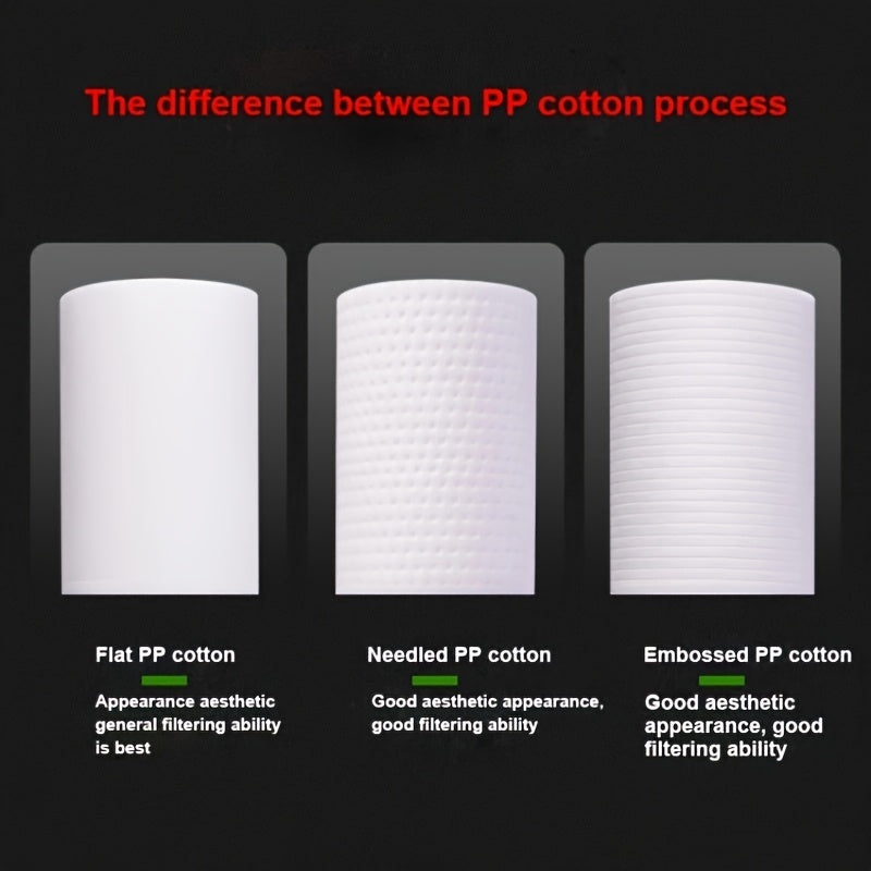 Фильтр для воды 10 дюймов для домашнего использования включает элементы фильтра из полипропилена 1 и 5 микрон