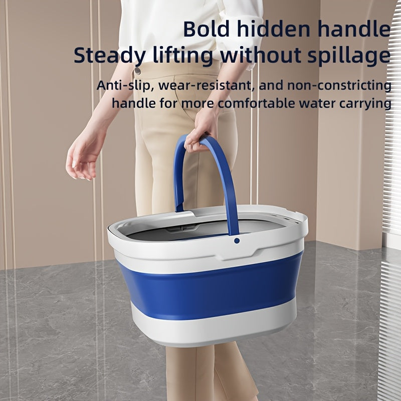 Moslashuvchan Qiyshayadigan Spin Mop va Chelak Kombinatsiyasi - Po'latdan yasalgan, Elektr energiyasini talab qilmaydi, Oila, Tijorat, Oshpazlik va Tashqi muhitda oson tozalash uchun.