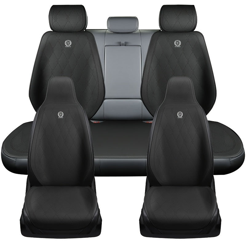 Универсальные дышащие нескользящие чехлы для автомобильных сидений для всех сезонов