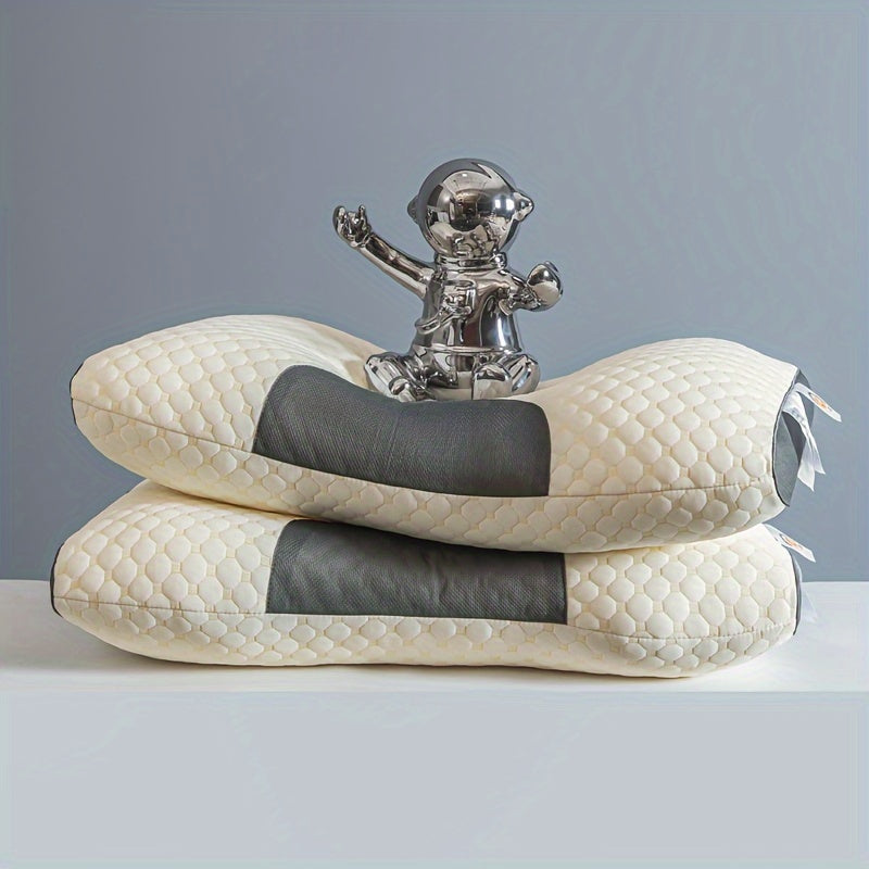 "Bo'yin qo'llab-quvvatlovchi ipdan to'qilgan ingichka yostiq, uyqu massaji yostiq yadro, namni so'rib oluvchi nafas oladigan yostiq, yashash xonasi yoki yotoqxona uchun uy dekoratsiyasi uchun mukammal"