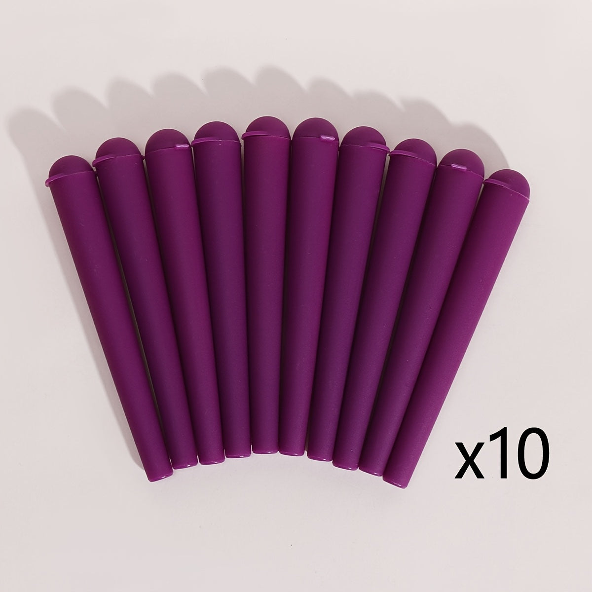 10pcs Plastic Storage Tubes for Pre-Rolled Cones, Sealed, Colorful, Travel