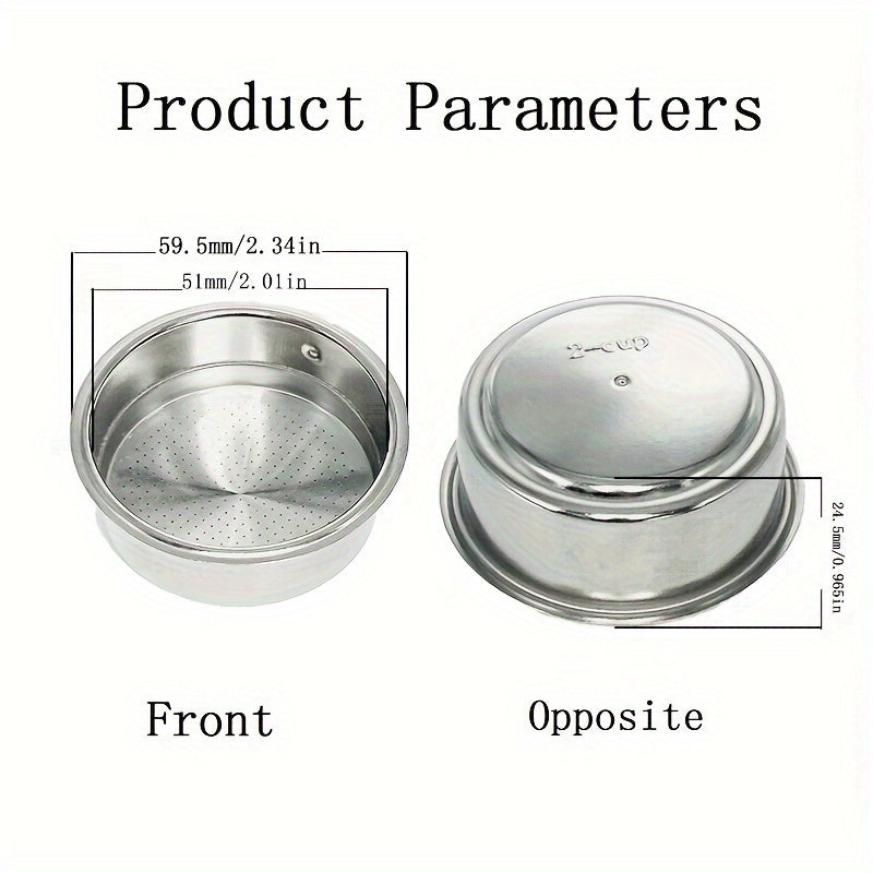 Нержавеющая сталь двойной слой кофейный фильтр-кашпо многоразового использования для кофемашины