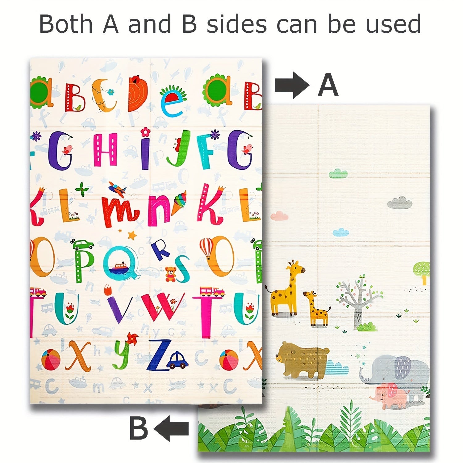 Children's Play Mat XPE Waterproof Thickened Foldable Crawling Mat for Room