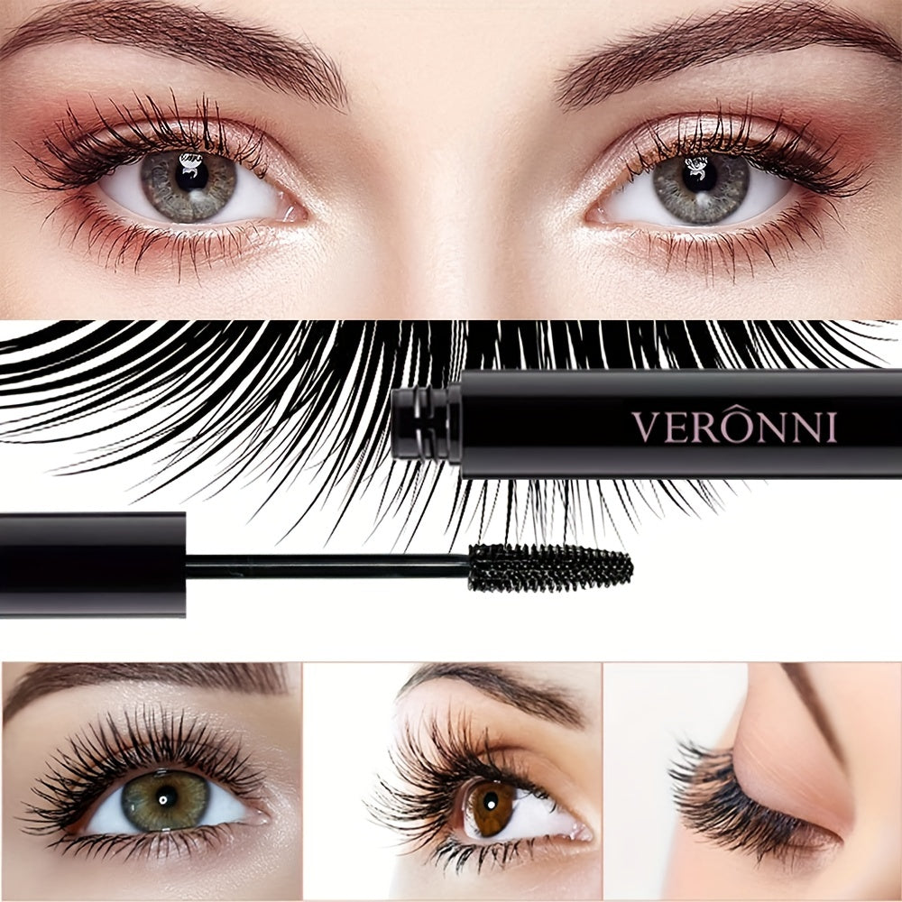 Waterproof Mascara Long-Lasting Smudge-Proof Curling Black Green Mascara