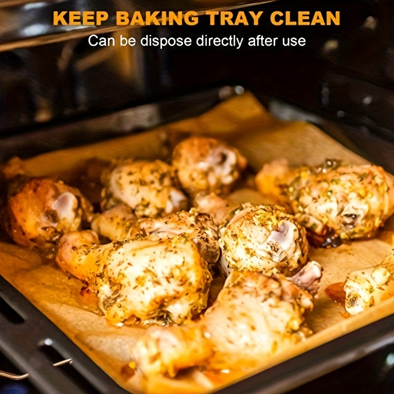 Oʻziga xos bo'lmagan pergament qog'ozli pishirish varag'lari 30.48x40.64cm Yopishmaydigan pishirish, pishirish, grill qilish uchun