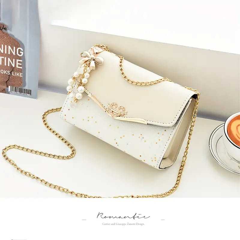 Кроссбоди-сумка Polka Dot PU с кисточкой, магнитной застежкой, съемным ремешком для женщин