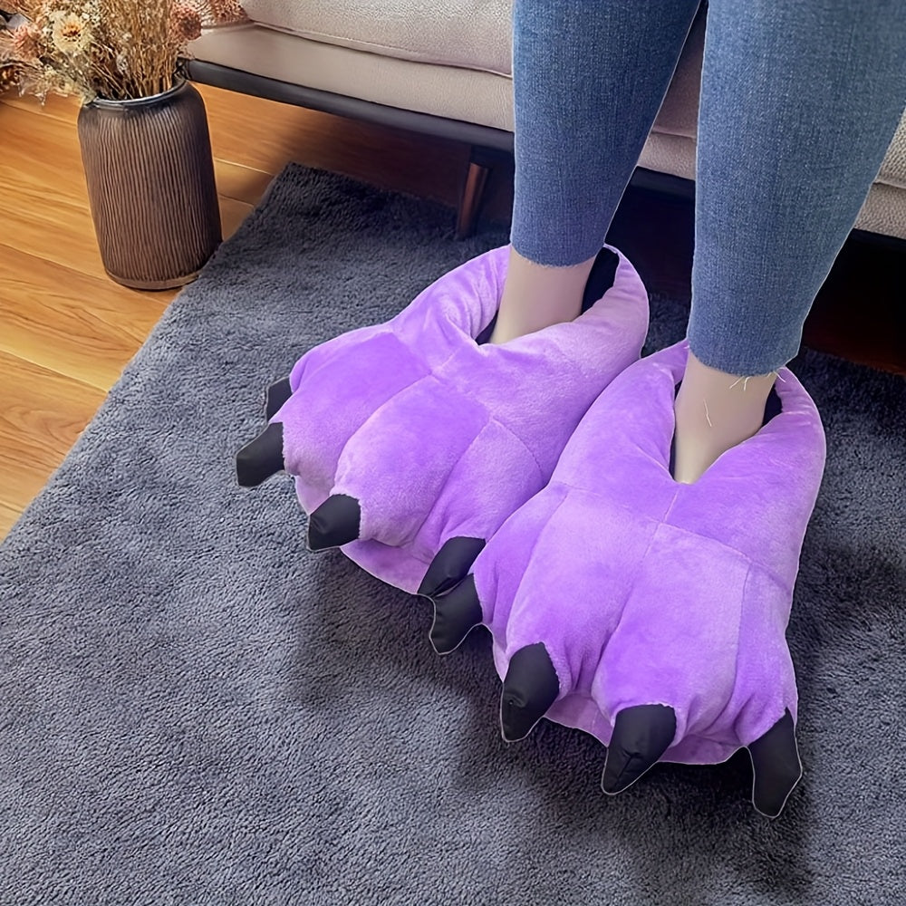 Ayollar uchun ijodiy dinosaur qobig'i shlyapa poyabzali, xotira ko'fi, sirpanmaydigan, qulay ichki poyabzal