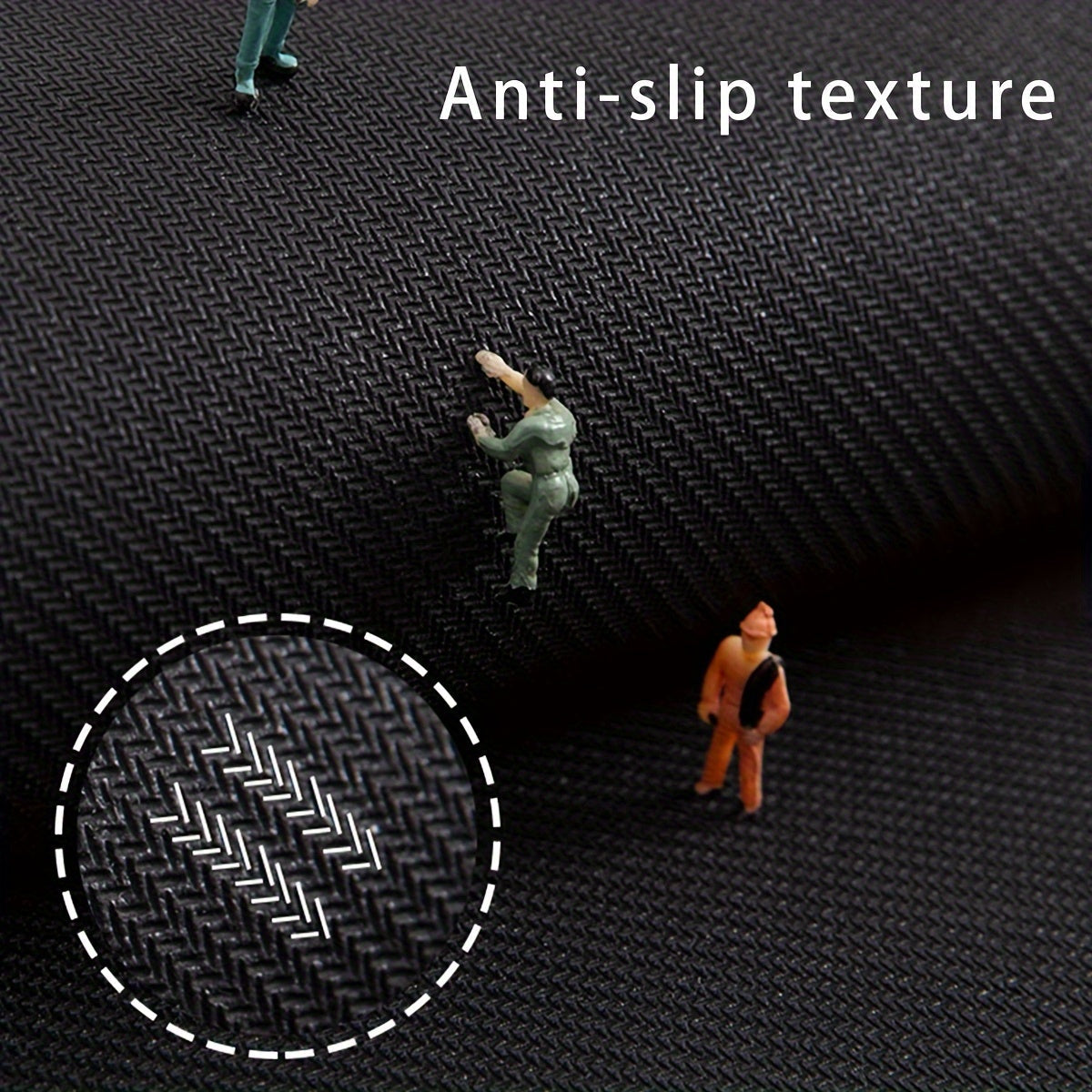 Linen Door Mat Non-Slip Stain-Resistant Machine Washable Rug for Living Room and Bedroom Entrances