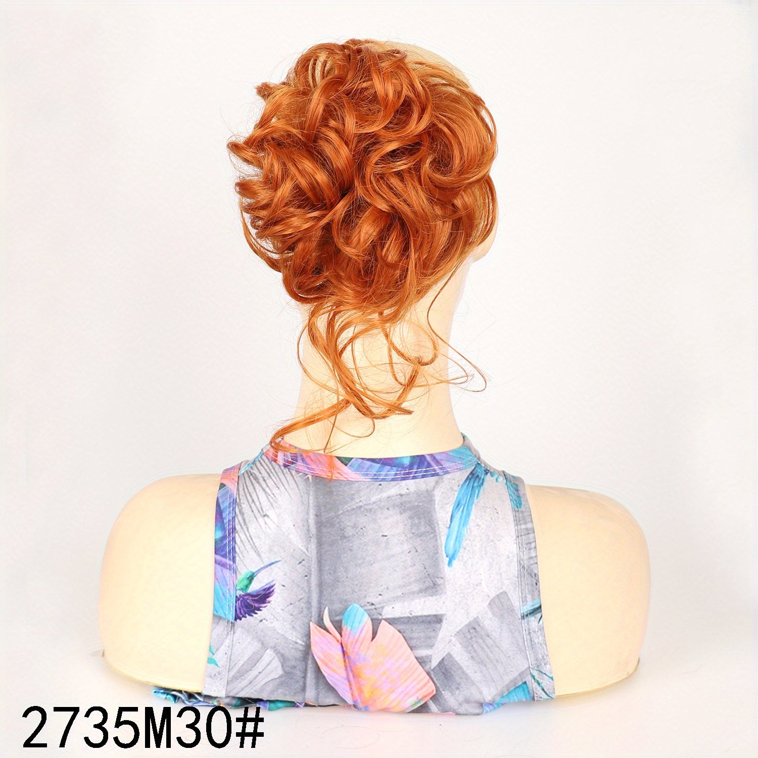 Women's Wavy Curly Synthetic Hairpiece Scrunchies for Tousled Updo