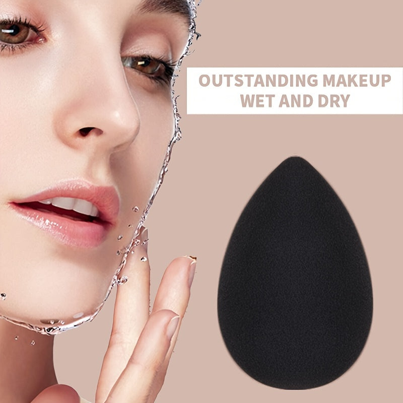 Yuz va ko'zlar uchun 28 ta makiyaj cho'tkasi to'plami, gubkalar bilan, naylon qobiq