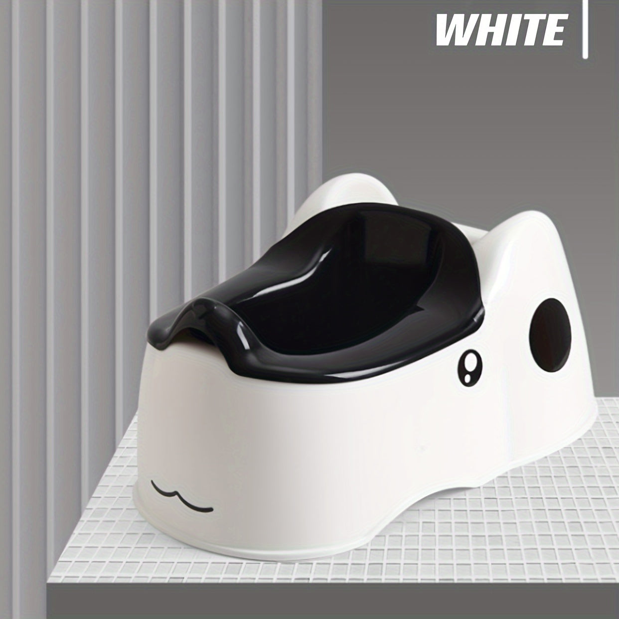 Asiento de inodoro para niños con divertidos diseños de dibujos animados, orinal portátil para entrenamiento